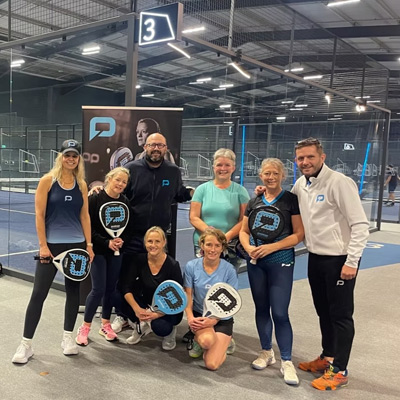 Group photo Padel Mix event